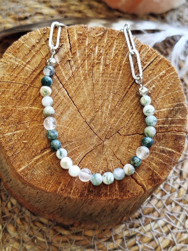 Bracelet Agate arbre