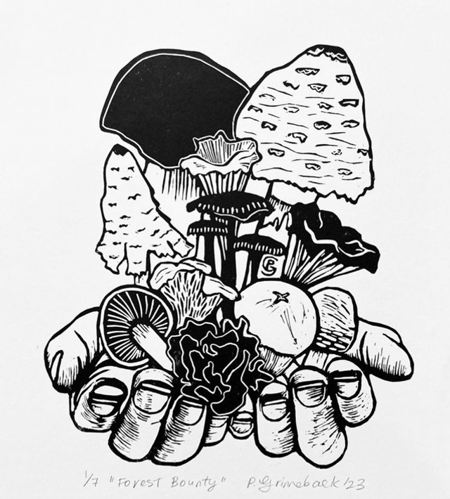 Panida Grinneback - Forest Bounty (limited edition of 7)