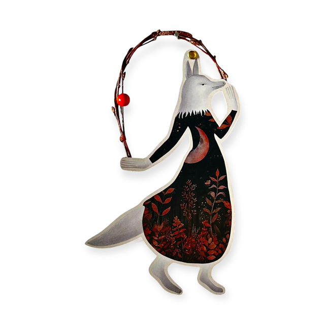 Ghirlanda strega lupo