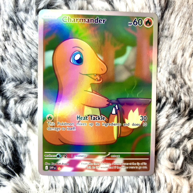 Charmander Custom Art Pokemon Card