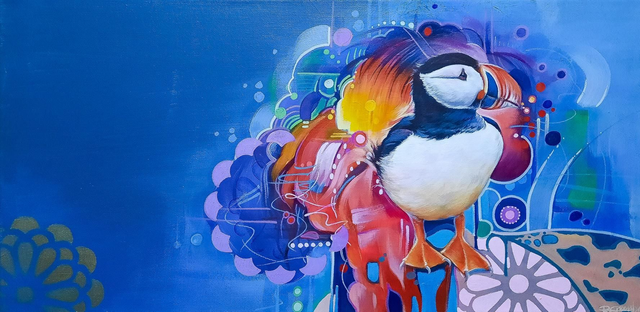 The Escapee -Original painting 