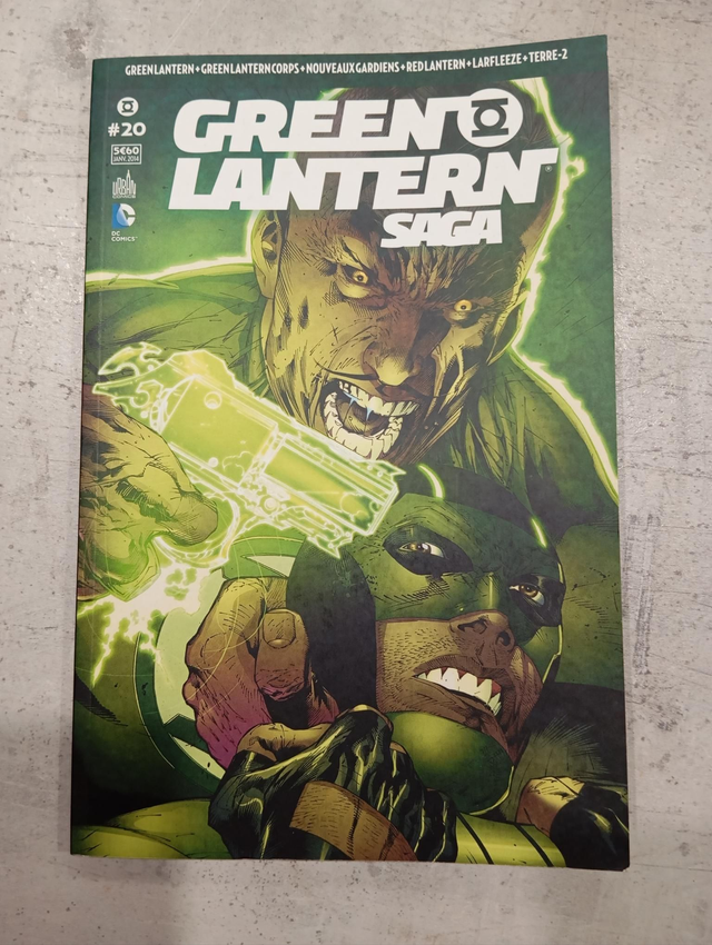 Comics green lantern saga #20