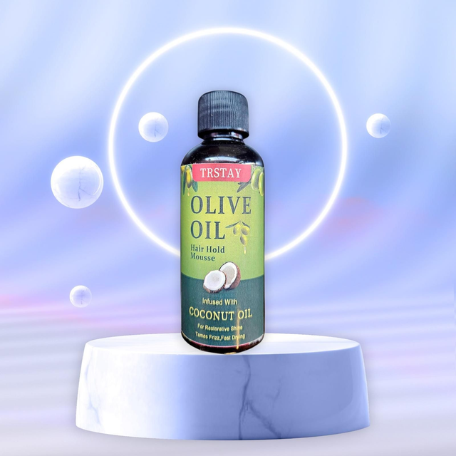 Eelhoe Olive Oil Hair Hold Mousse | Nourishing & Shine
