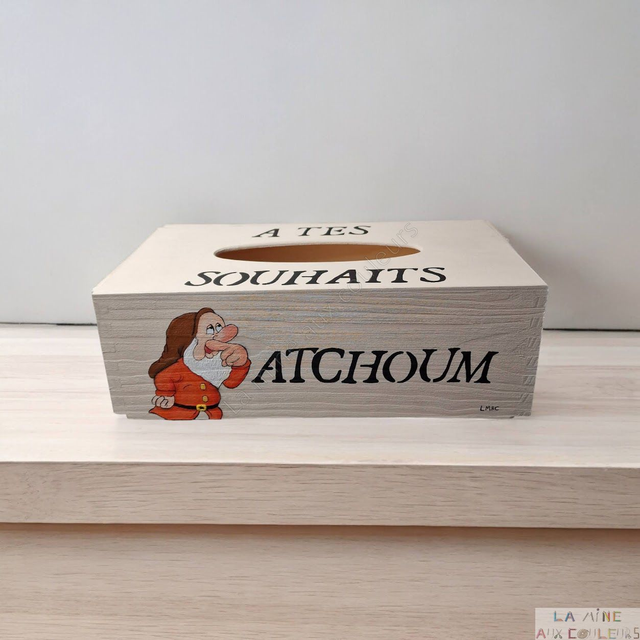Boîte à mouchoirs "Atchoum"