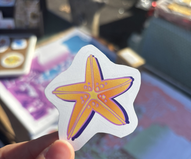 Sticker - Étoile de mer 