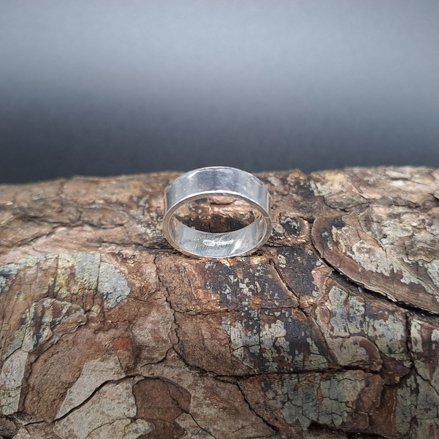 Smooth band ring