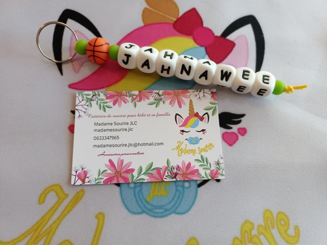 Porte clés 1 branche Basket