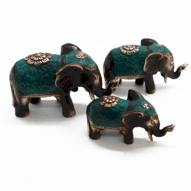 Lucky Elephants Set of 3