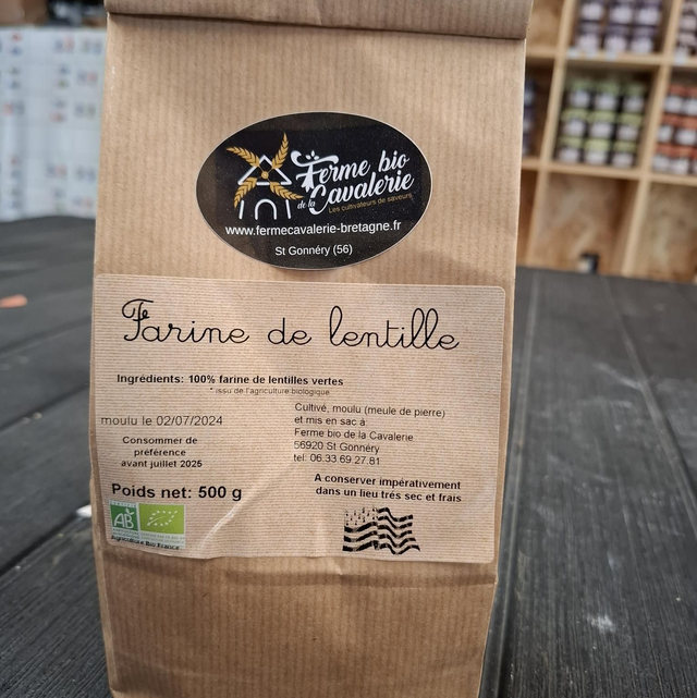 Farine de lentilles. 500g
