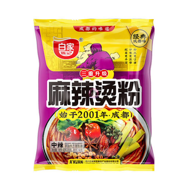 Baijia Instant Vermicelli Hot &amp; Spicy 105G