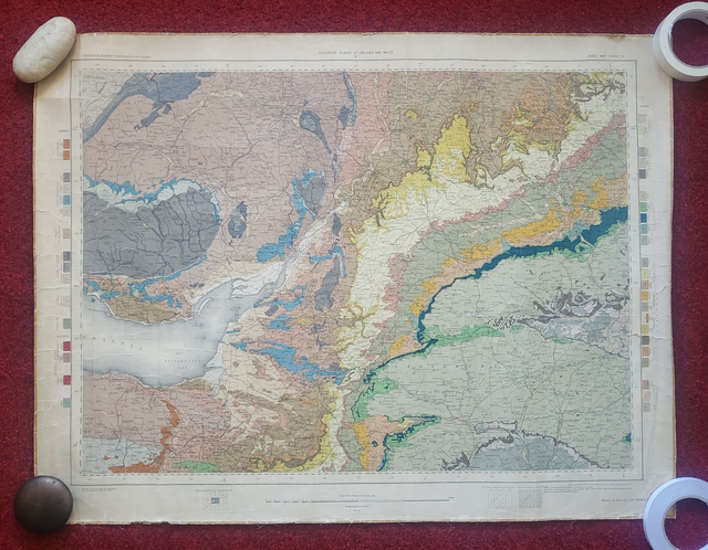 Severn Estuary, Cotswolds, Oxford - Geological