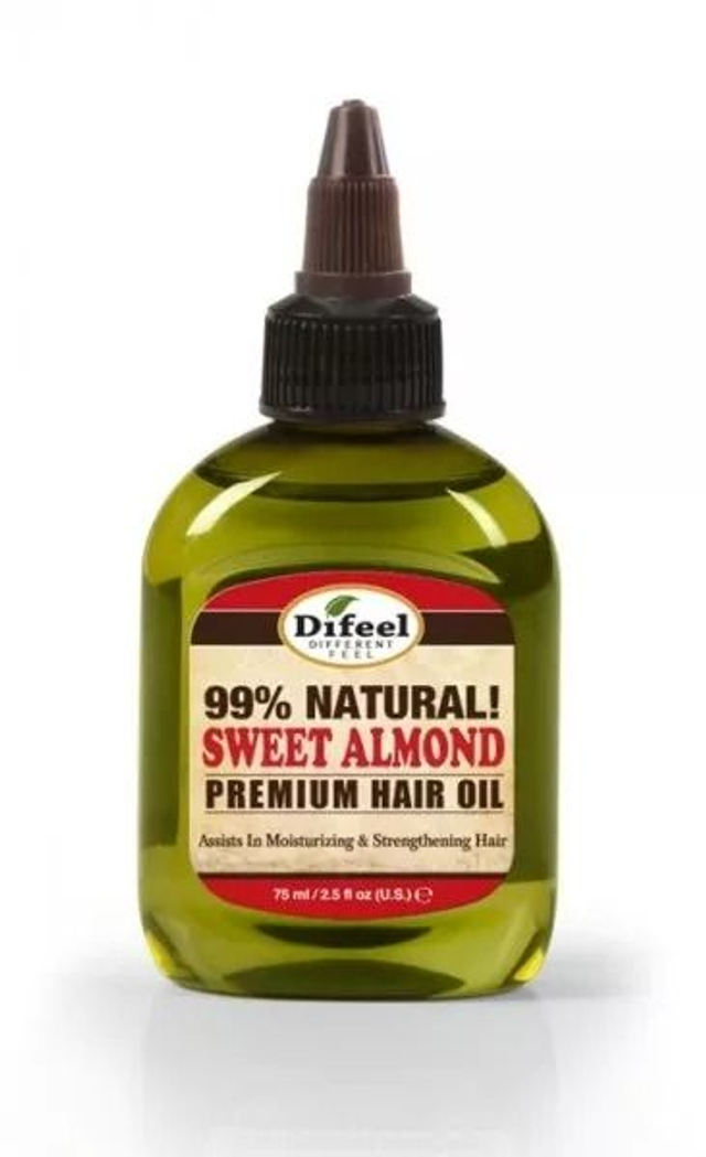 Difeel: Premium Hair Oil - Sweet Almond Oil 75ml