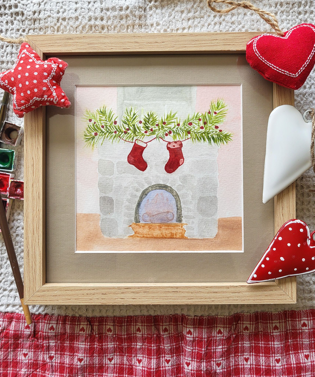 La cheminée de Noël 