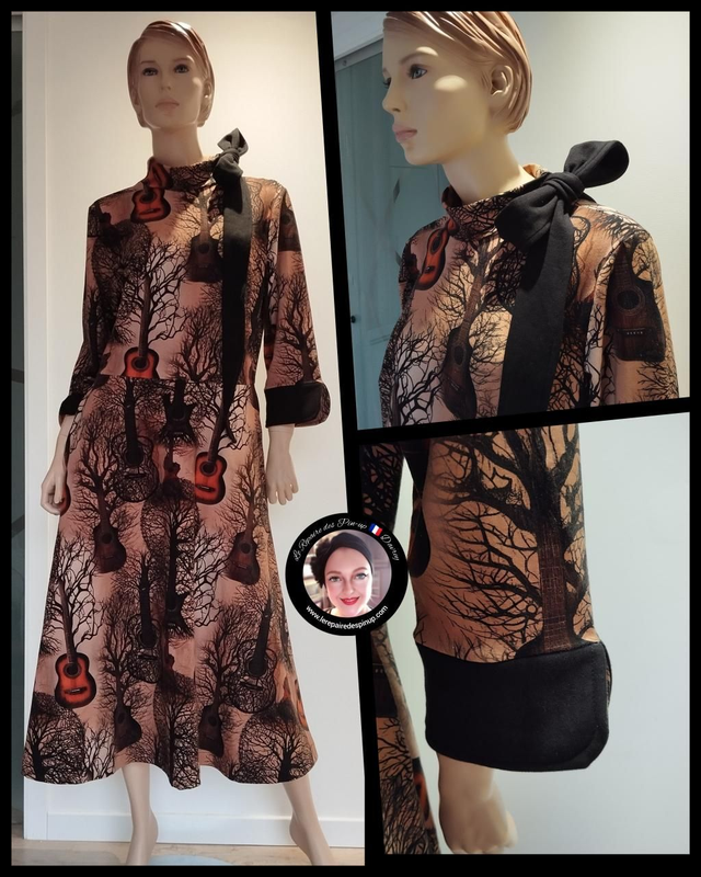 Robe Brenda Modèle Guitare 🎸 T42/46