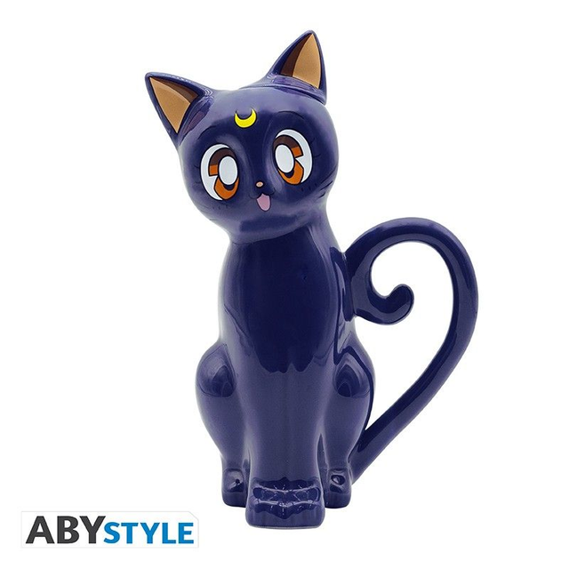 (Preordine consegna: 18/08/2025)🐈‍⬛Teiera Silor Moon-Luna-ABYstyle🌙