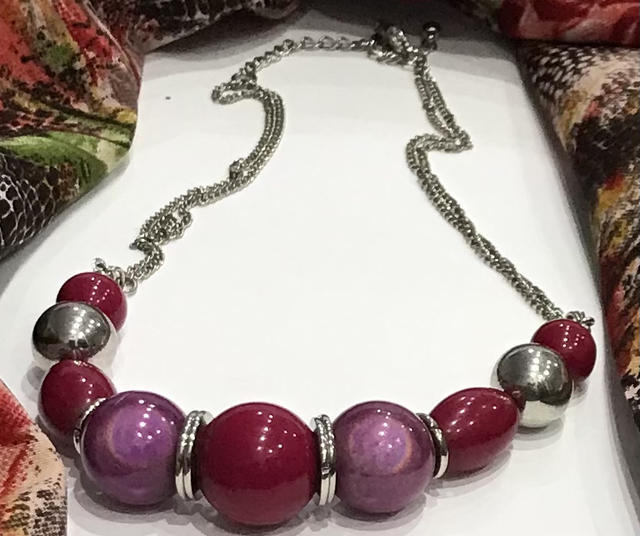 Mixed Coloured Necklace-NEC20