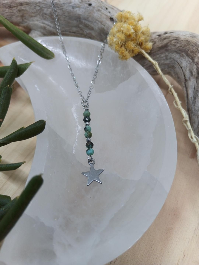 Collier STELLA Turquoise Africaine