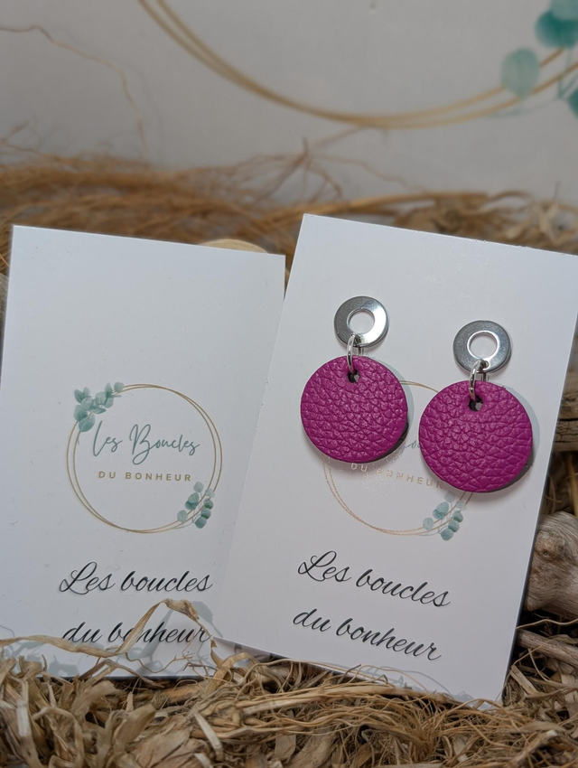 Boucles d&#039;oreilles Anti Gaspi aspect dentelle ag166