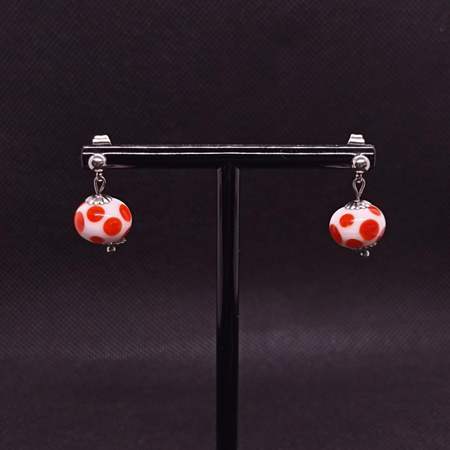 Boucles d&#039;oreilles petit pois 
