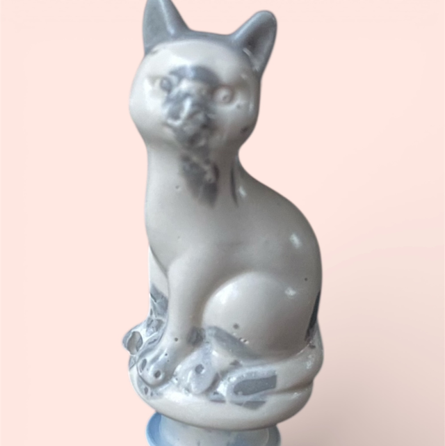 Bouchon chat bicolore ou tri