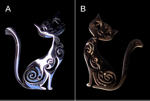 Broche Chat 