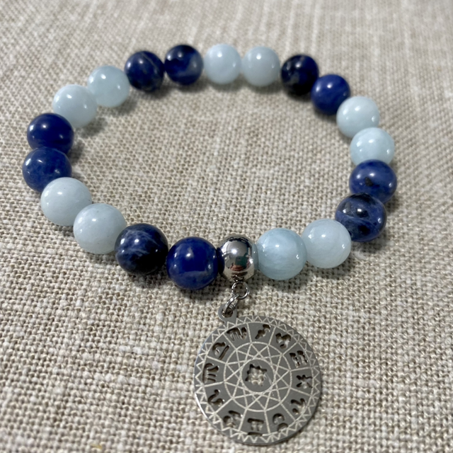 Sodalite et Aigue-Marine 