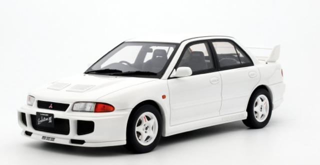 Mitsubishi Lancee EVO III weiss W83 1995 Automobile 1:18