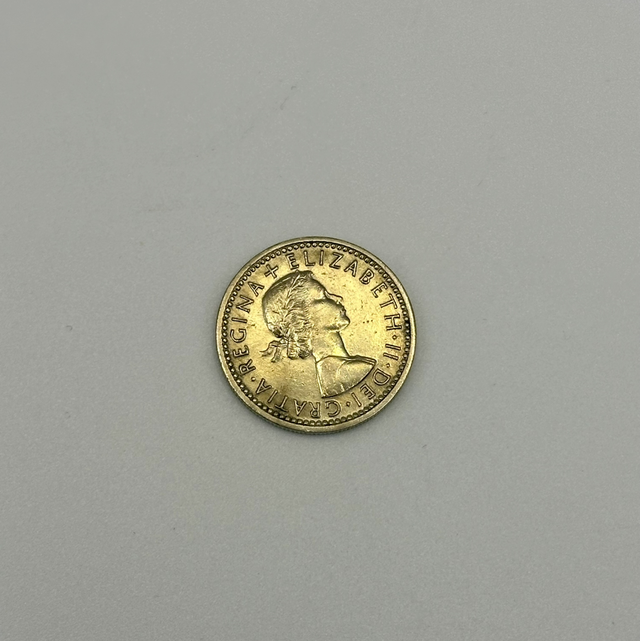 1960 Queen Elizabeth 2nd 6 Pence