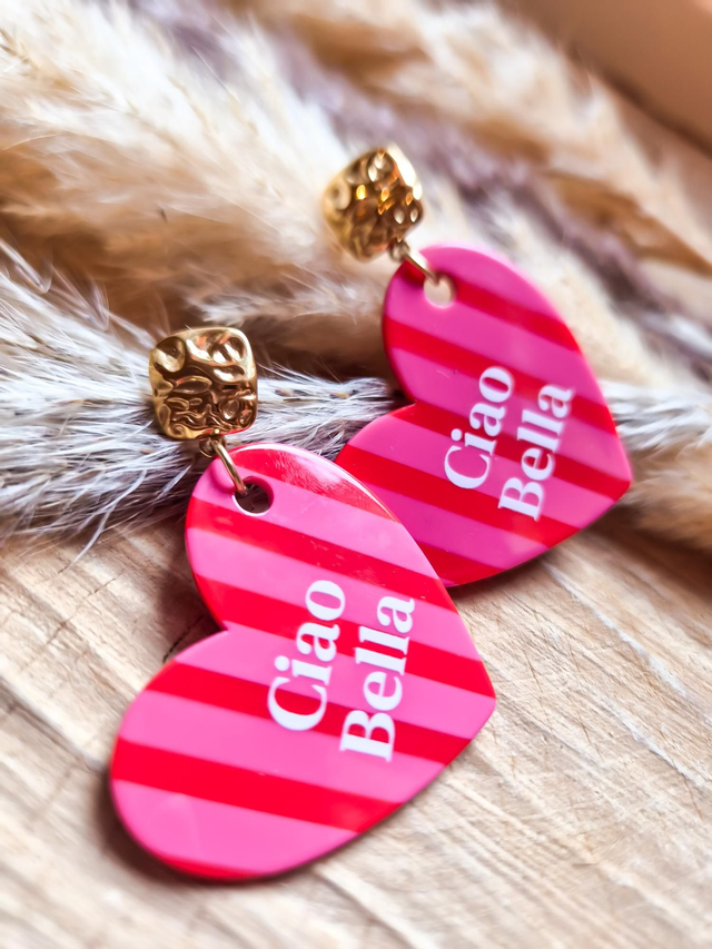 Boucles d'oreilles "Ciao Bella" 