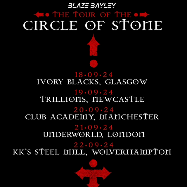 Blaze Bayley &amp; Pryma tour shirt 