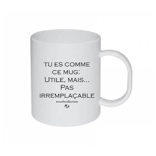 Mug "utile mais pas irremplaçable"