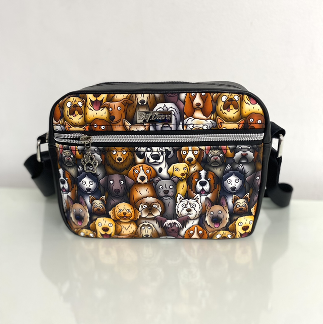 Cute Dogs crossbody bag 