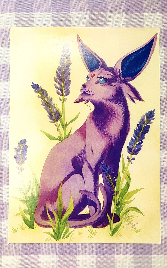 Print Mentali et la Lavande Pokemon