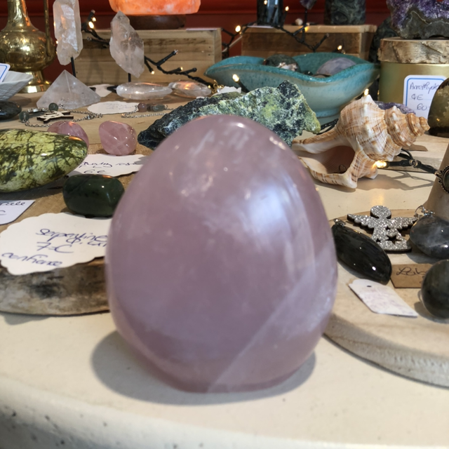 Pierre polie quartz rose