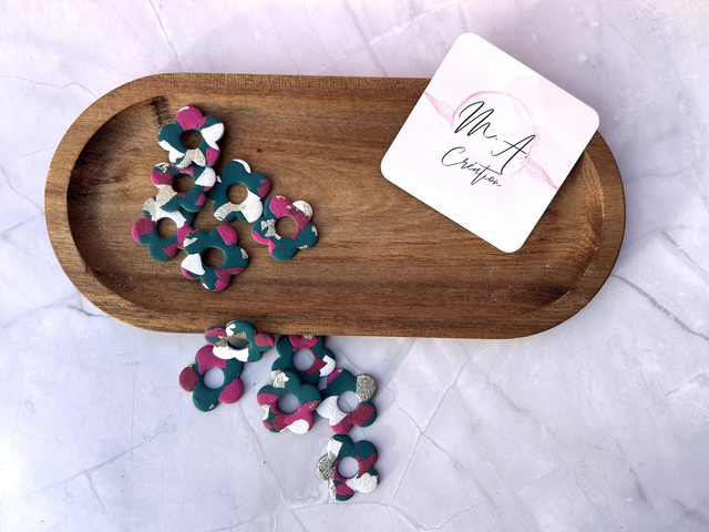 Pampilles Alba bleu canard