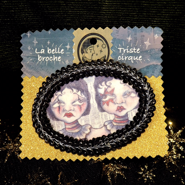 Le spectacle jumelé - Broche