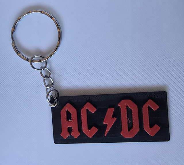 Porte clé AC DC