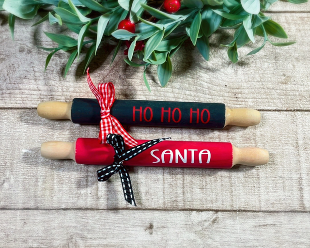 Χριστουγεννιάτικη διακοσμητική πλάστες (2τμχ)