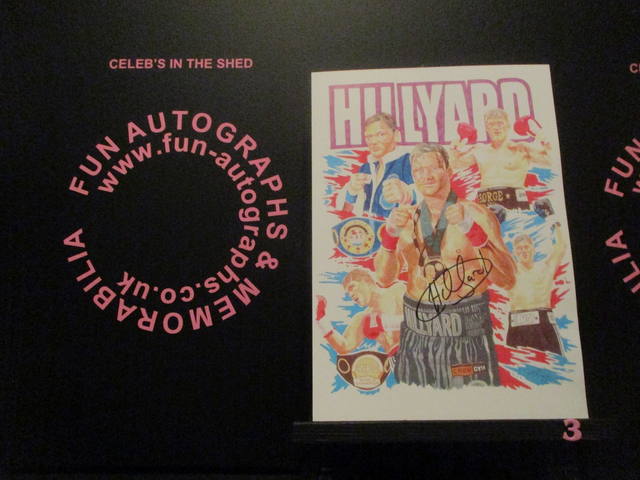 George Hillyard Limited Edition Signed A4 Portrait Drawing Print (3)