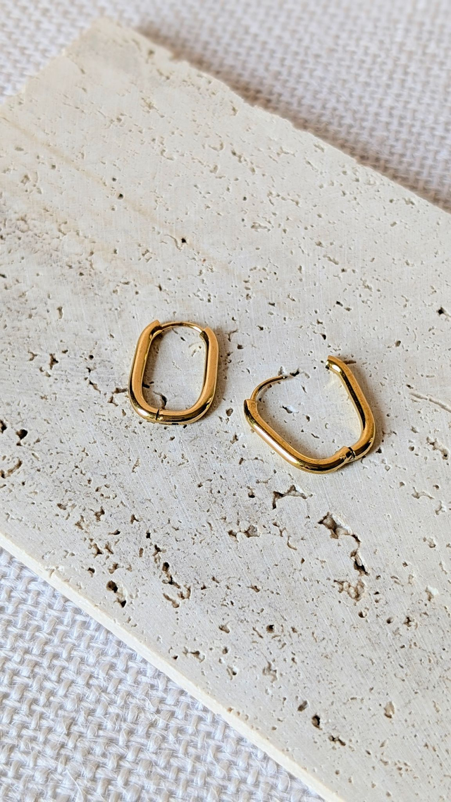 Créoles - Modèle 3 - Doré