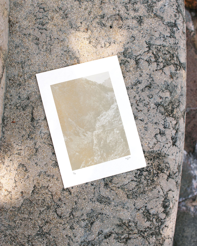 LANDSCAPE n°2  - Cyanotype duotone- Tirage artisanal_small