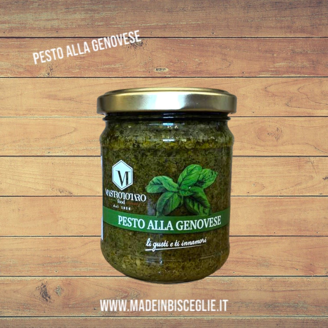 Pesto alla genovese - 180gr - Mastrototaro Food