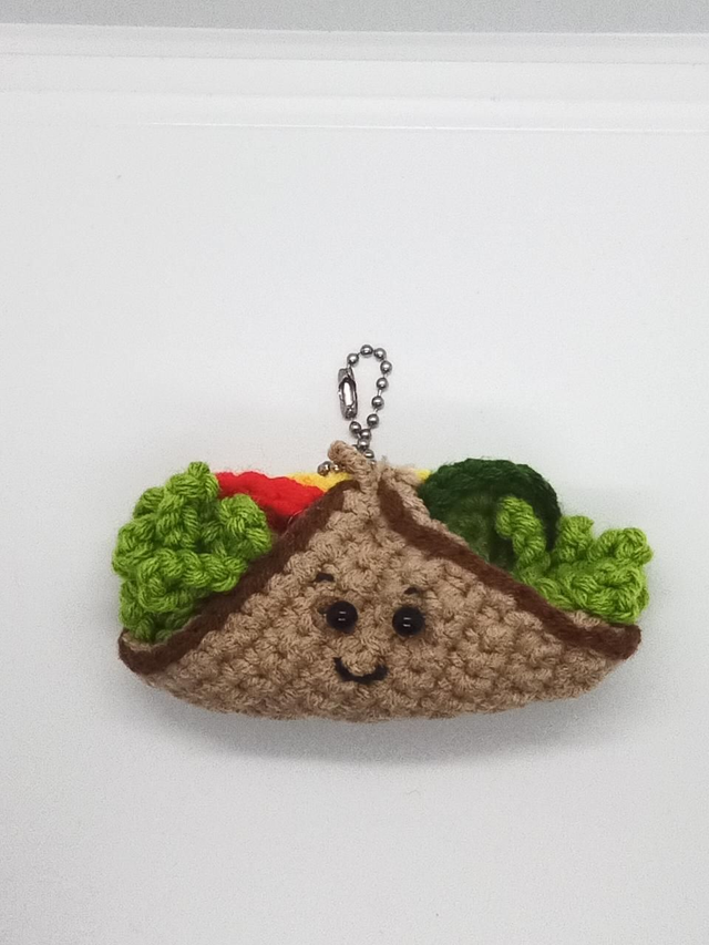 Sandwich Keychain 