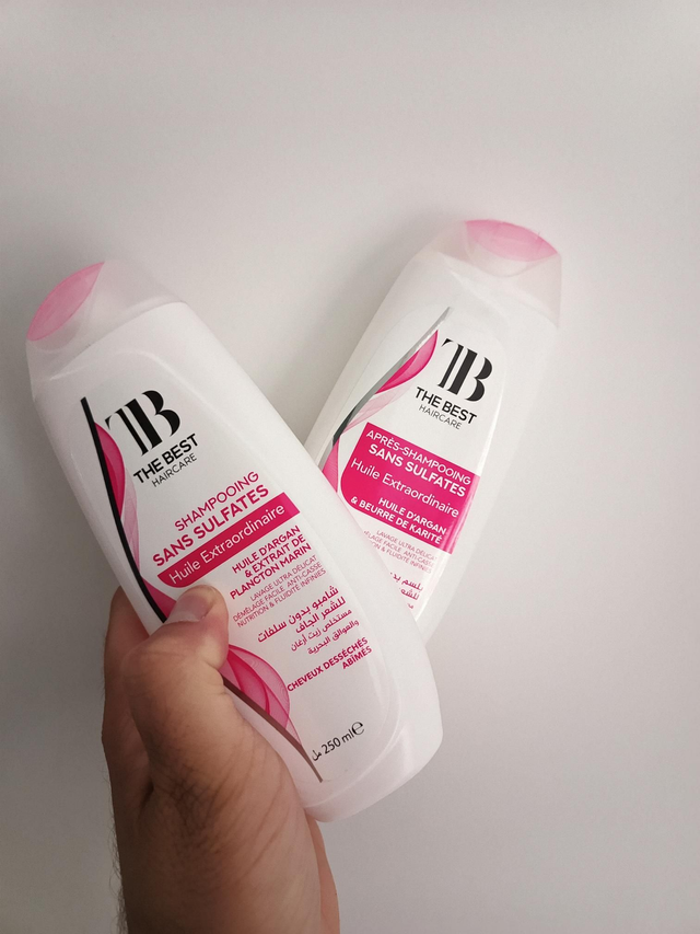 Lot de 2 bouteilles de shampooing et après-shampooing by The BEST