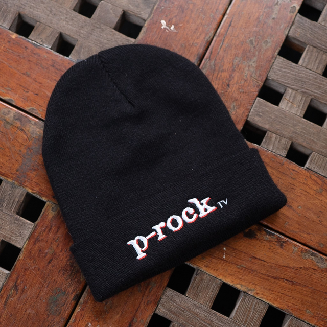 P-Rock TV Embroidered Beanie