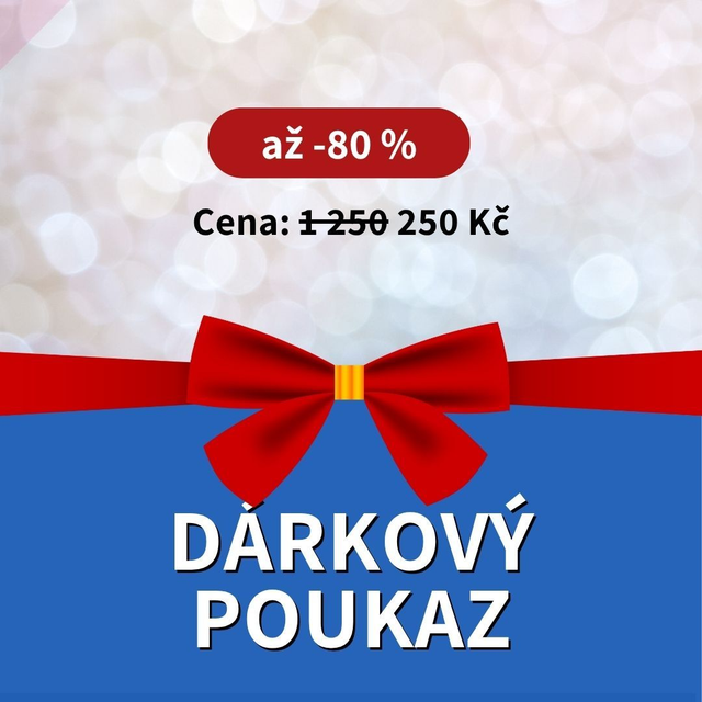 1x Dárkový poukaz