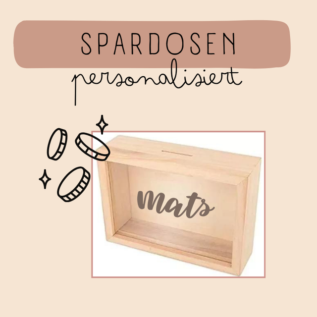 Spardosen (personalisiert)