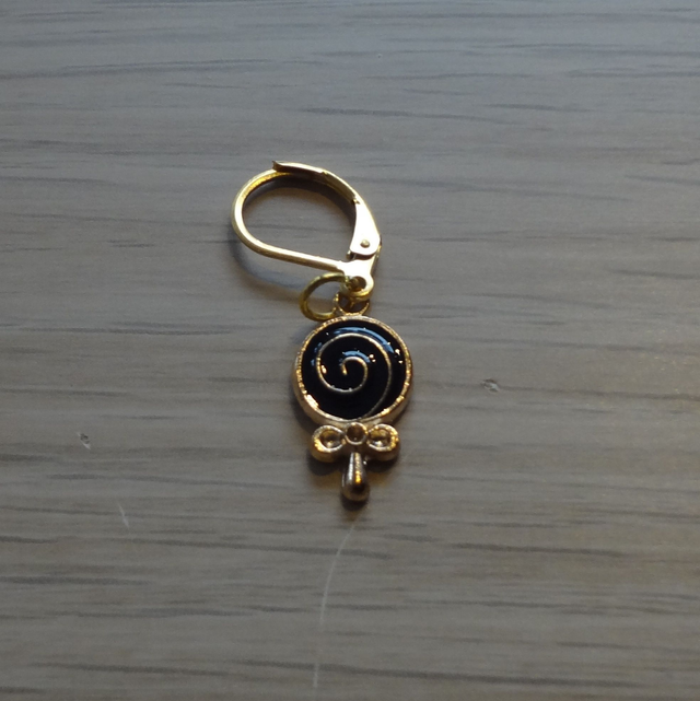 Marqueur de mailles amovible sucette