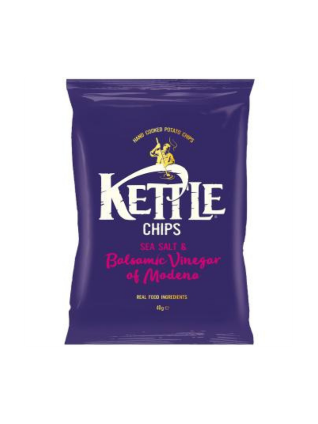 Kettle Chips Kettle Chips Sea Salt & Balsamic Vinegar of Modena 40g