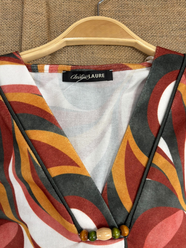 Blouse Imprimée Christine Laure